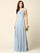 Long Formal Sleeveless Cowl Neck Dress Bridesmaids - The Dress Outlet