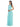 Long Halter Bridesmaid Pleated Dress - The Dress Outlet