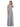 Long Halter Bridesmaid Pleated Dress - The Dress Outlet