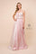 Long Metallic Sleeveless Formal Dress Evening Gown - The Dress Outlet Nox Anabel