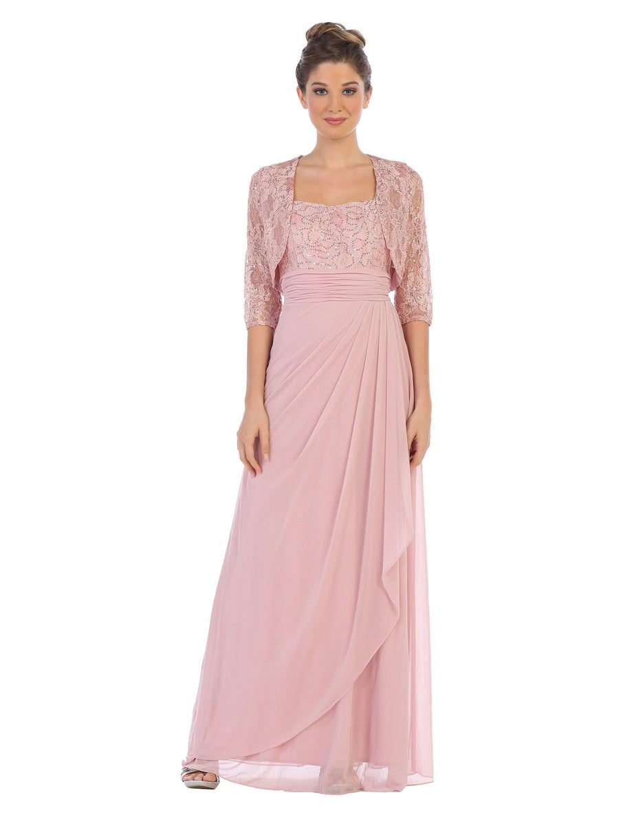 Eva Fashion EV3094 Dusty Rose 3XL Sale