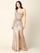 Long One Shoulder Formal Fitted Prom Dress - The Dress Outlet