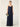 Long Spaghetti Strap Blouson Bridesmaids Dress - The Dress Outlet