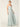 Long Spaghetti Strap Blouson Bridesmaids Dress - The Dress Outlet