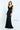 Formal Dresses Long Mermaid Fit Formal Pleated Evening Dress Black