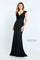 Formal Dresses Long Mermaid Fit Formal Pleated Evening Dress Black