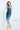 Cocktail Dresses Short Beaded Ombre Lace Knee Length Cocktail Dress Navy/Light Blue/Multi