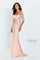Formal Dresses Beaded Long Formal 3D Floral Applique Evening Dress English Rose