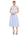 Mac Duggal Cap Sleeve Tea Length Dress 26663 - The Dress Outlet