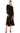 Mac Duggal Foldover Long Sleeve Jeweled Midi Dress 26485 - The Dress Outlet