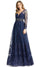 Mac Duggal Formal Long Sleeve Evening Dress 66591 - The Dress Outlet
