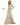 Mac Duggal Formal Long Sleeve Evening Sequins Dress Nude