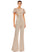 Mac Duggal Formal Short Puff Sleeve Jumpsuit 11273 - The Dress Outlet