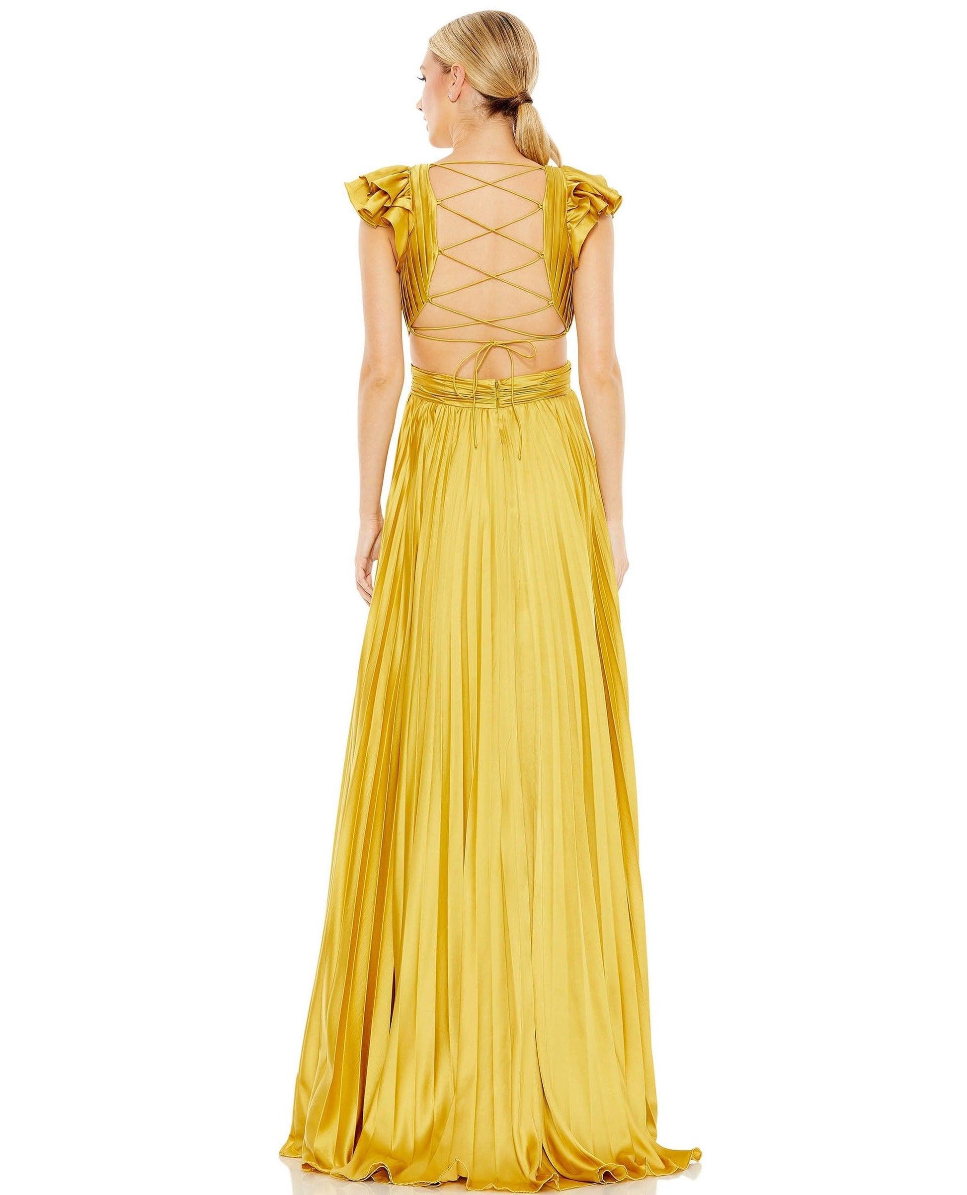 Mac Duggal Long Cap Sleeve Formal Dress 26729 - The Dress Outlet