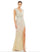 Mac Duggal Long Cap Sleeve Formal Evening Gown 5489 - The Dress Outlet