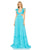 Mac Duggal Long Formal Chiffon Prom Dress 68069 - The Dress Outlet
