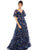 Mac Duggal Long Formal  Floral Maxi Dress 67933 - The Dress Outlet