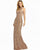 Mac Duggal Long Formal Metallic Evening Dress 4818 - The Dress Outlet