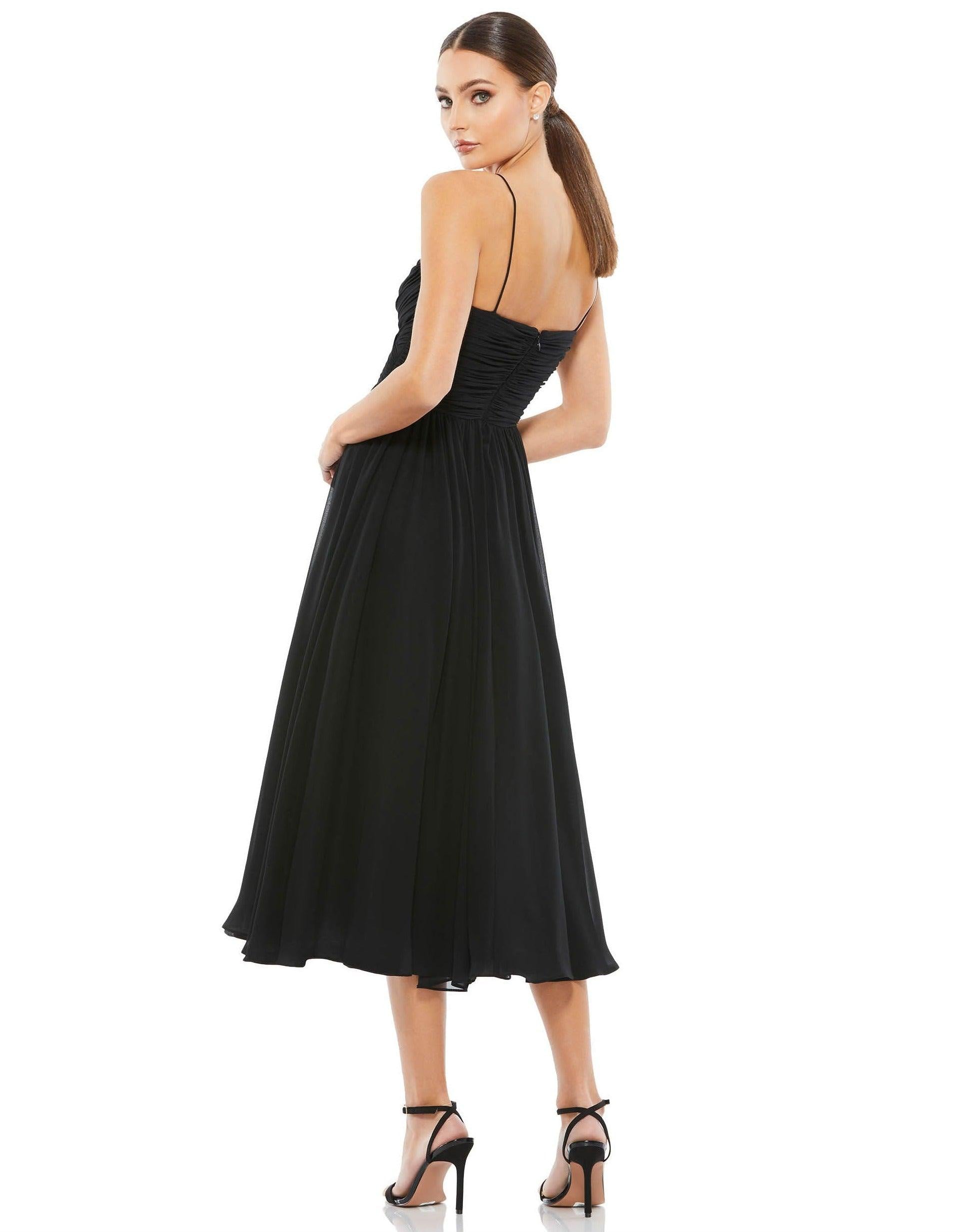 Mac Duggal Long Formal Spaghetti Strap Dress 2650 - The Dress Outlet