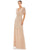 Mother of the Bride Long Mother of the Bride Dress Nude
