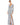 Mac Duggal Multi-Colored Sequin Gown Silver