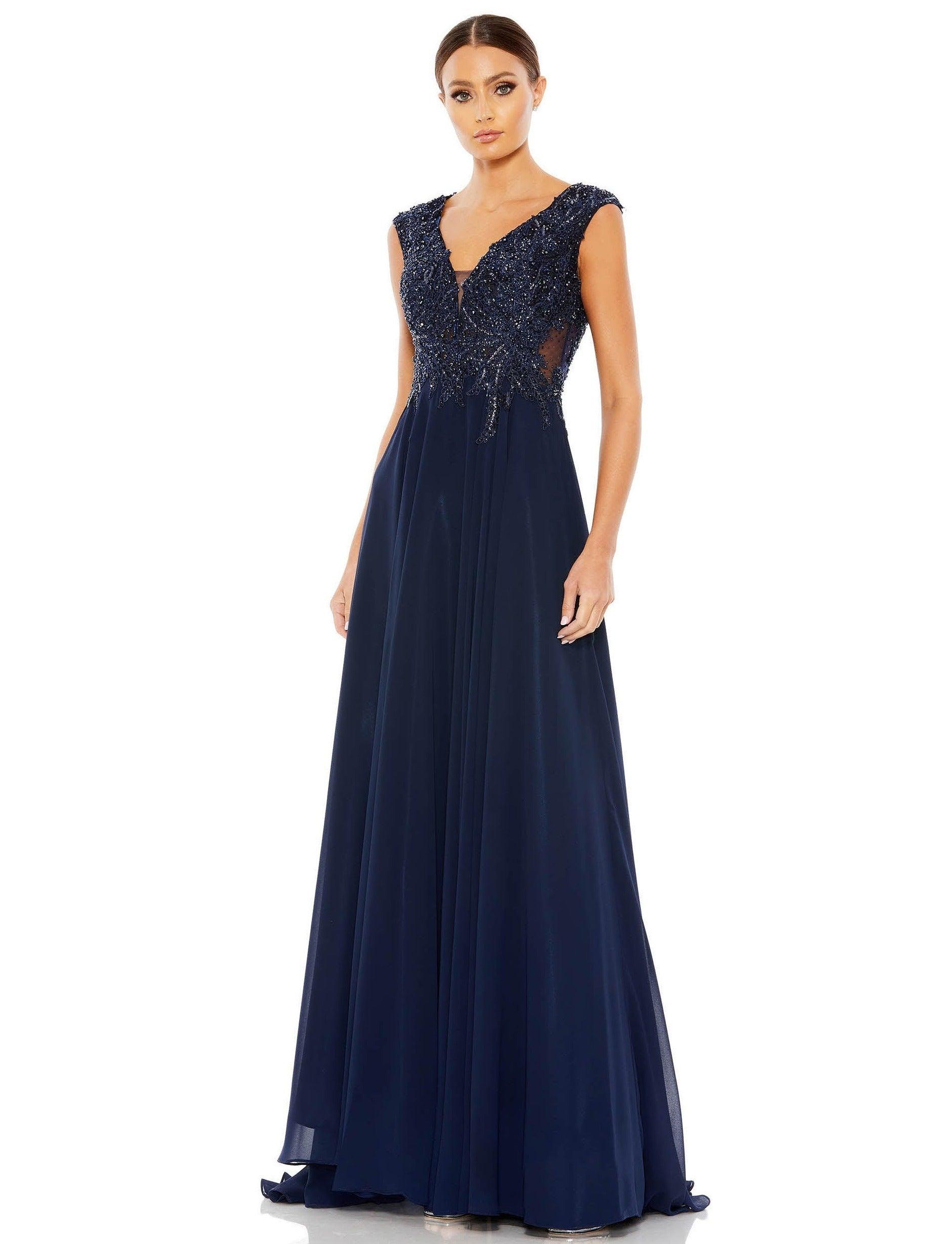 Mac Duggal Long Mother of the Bride Gown 20264 - The Dress Outlet