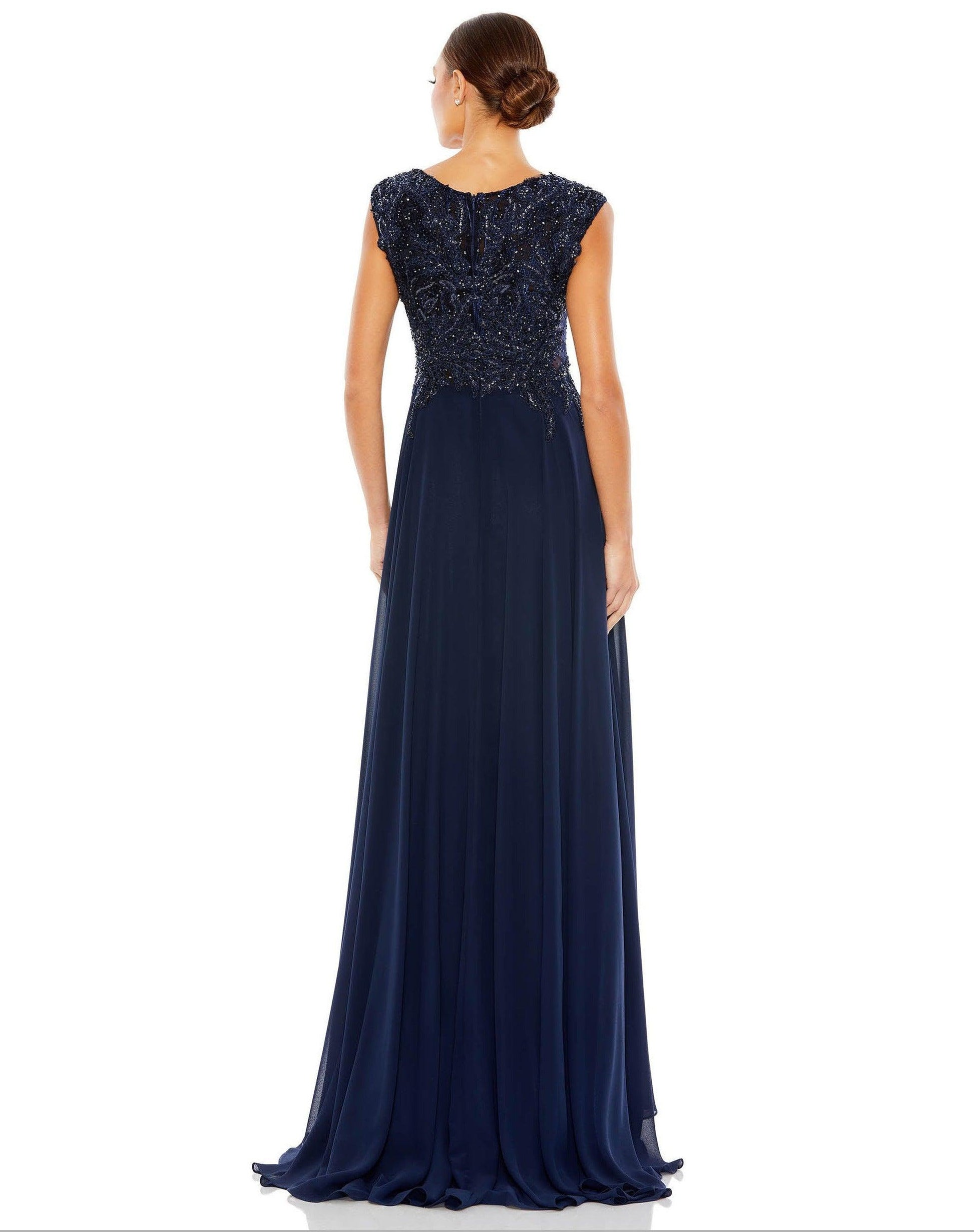 Mac Duggal Long Mother of the Bride Gown 20264 - The Dress Outlet