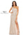 Prom Dresses Long One Shoulder Prom Dress Nude