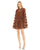 Mac Duggal Long Sleeve Floral Short Dress 8007 - The Dress Outlet
