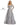Formal Dresses Long Sleeve Formal Evening Dress Grey Multi