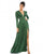 Mac Duggal Long Sleeve Formal Evening Gown 55702 - The Dress Outlet