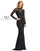 Mac Duggal Long Sleeve Formal Evening Lace Dress - The Dress Outlet