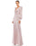 Mac Duggal Long Sleeve Formal Satin Dress 55635 - The Dress Outlet