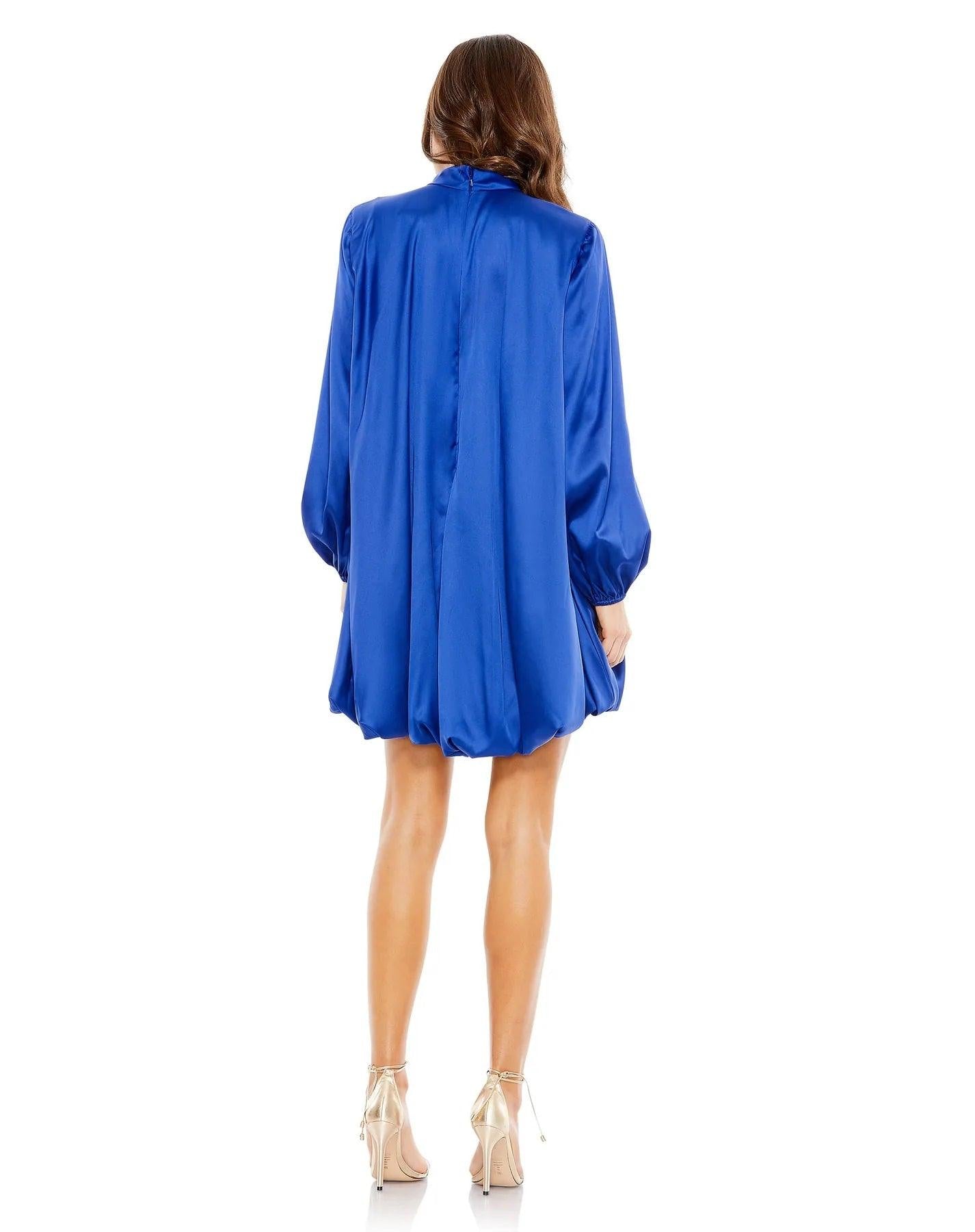 Mac Duggal Long Sleeve Short Cocktail Dress 26922 - The Dress Outlet