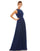 Mac Duggal Long Sleeveless Chiffon Prom Dress 55147 - The Dress Outlet