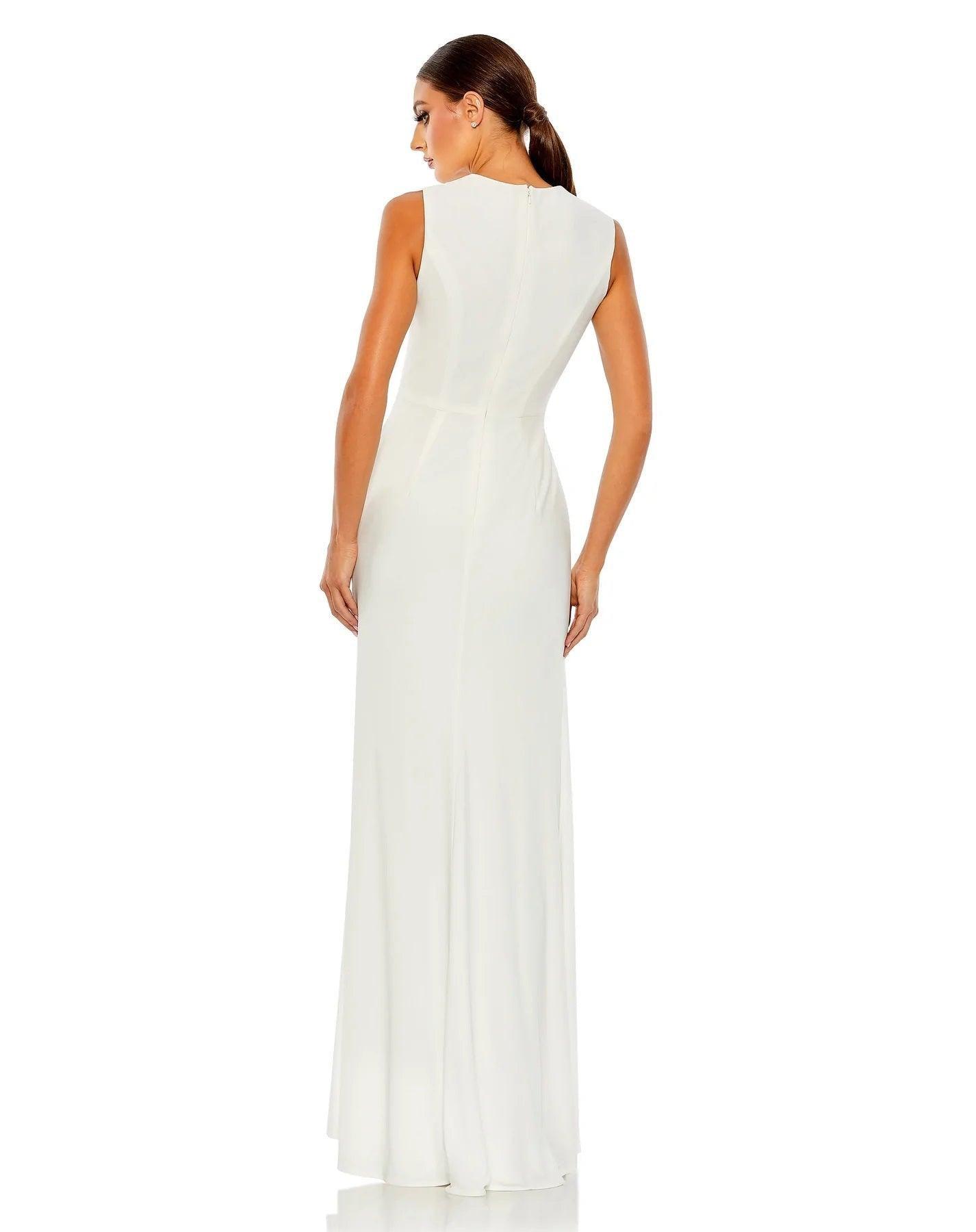 Mac Duggal Long Sleeveless Formal Gown 26890 - The Dress Outlet