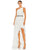 Mac Duggal Pleated One Shoulder High Low Gown 49532 - The Dress Outlet