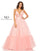 Mac Duggal Prom Long Beaded Waist Ball Gown 67557 - The Dress Outlet