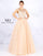 Mac Duggal Prom Long Cap Sleeve Ball Gown 40750H - The Dress Outlet