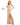 Mac Duggal Prom Long Sleeveless High Slit Gown Rose Gold