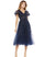 Mac Duggal Short Flutter Sleeve Beaded Dress 20304 - The Dress Outlet