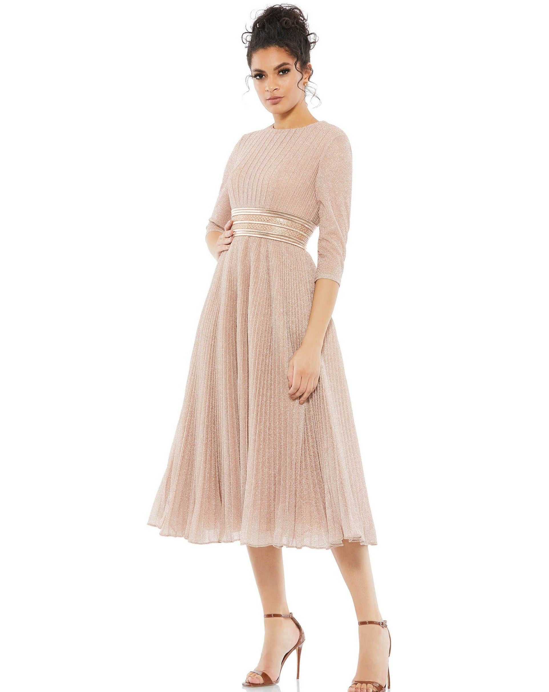 Mac Duggal Short 3/4 Sleeve Cocktail Dress 30750 - The Dress Outlet