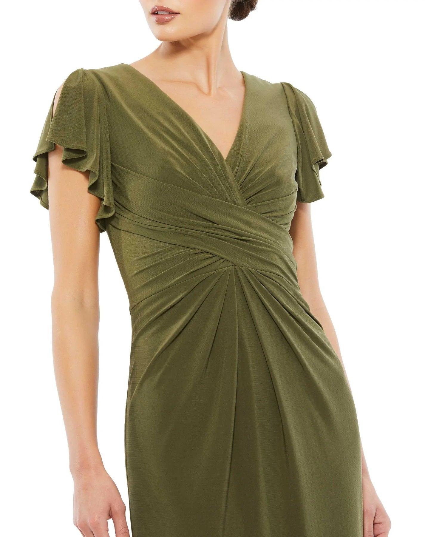 Mac Duggal Short Mother of the Bride Dress 12486 - The Dress Outlet