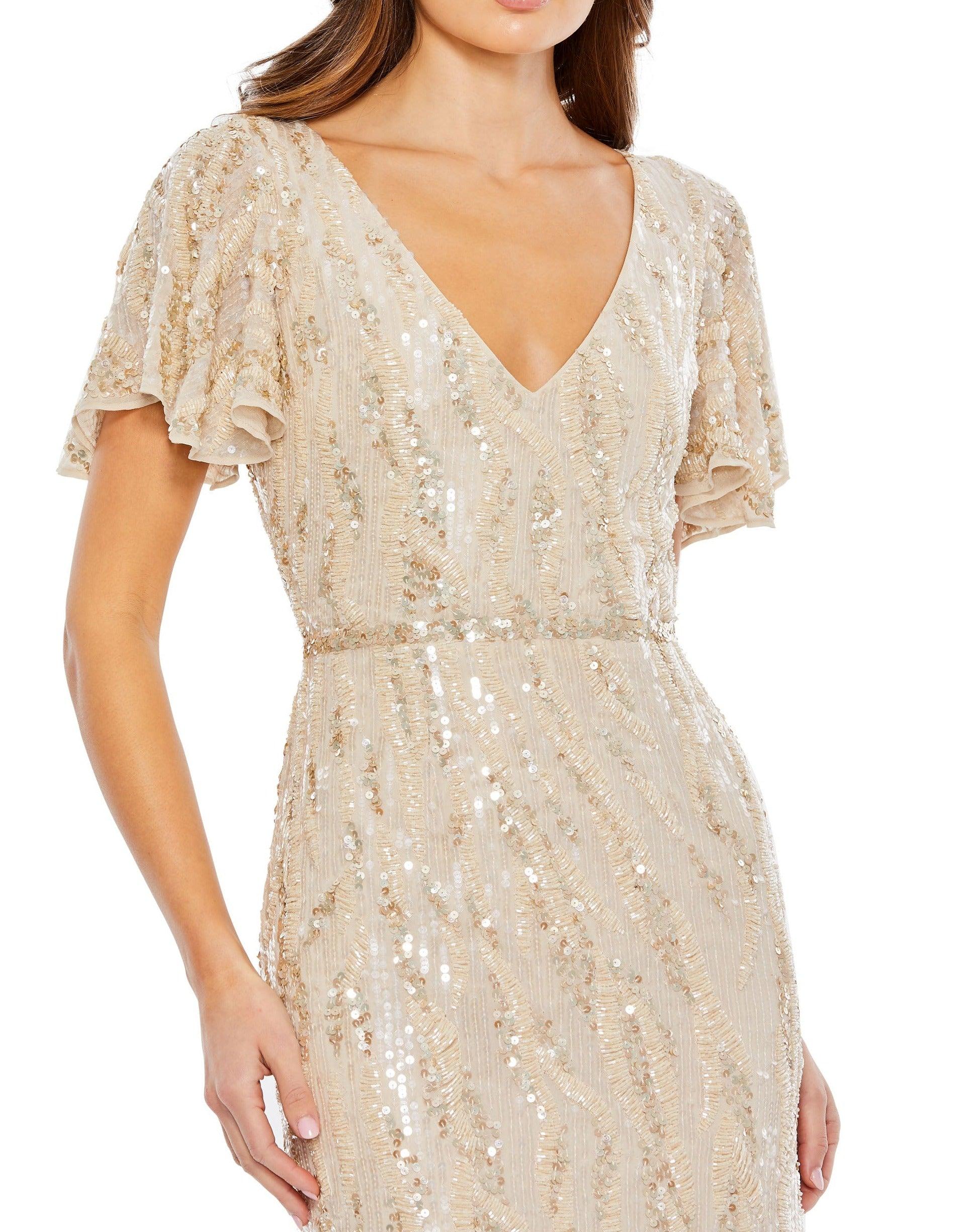 Mac Duggal Short Mother of the Bride Dress 93591 - The Dress Outlet