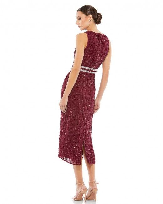 Mac Duggal Short Sleeveless Sequins Dress 10509 - The Dress Outlet