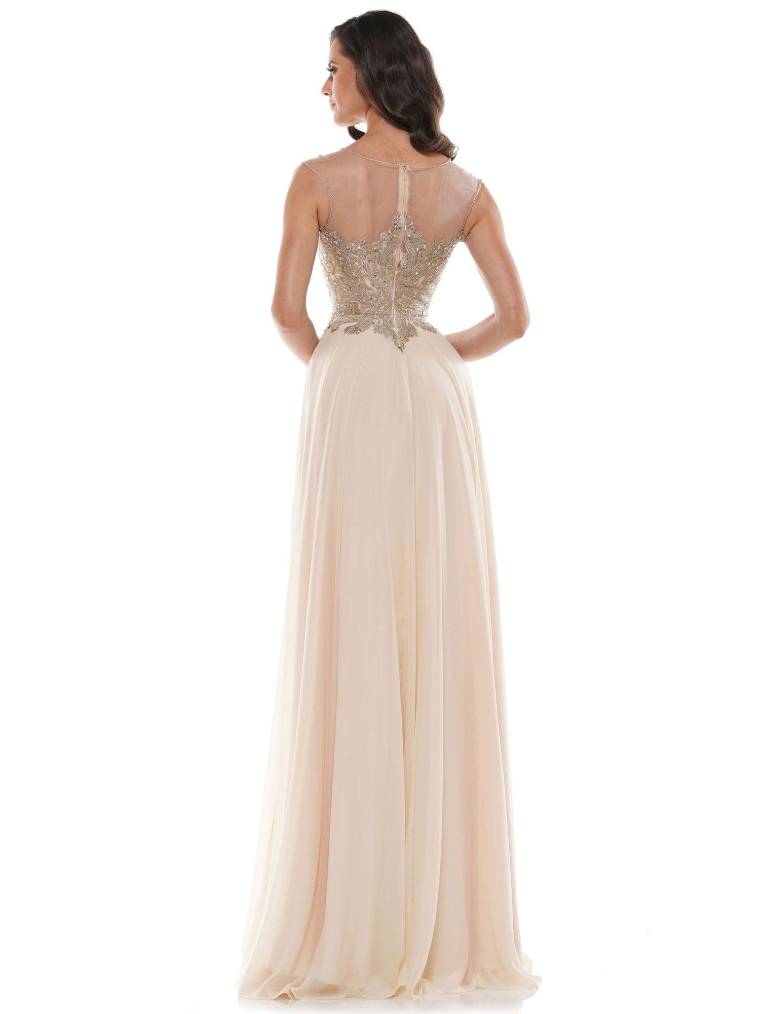 Marsoni Chiffon A Line Long Formal Dress 107 - The Dress Outlet