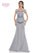 Marsoni Formal Off Shoulder Satin Long Dress 1141 - The Dress Outlet