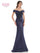 Marsoni Long Formal Off Shoulder Mermaid Dress 1142 - The Dress Outlet