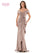 Marsoni Long Off Shoulder Formal Dress 1180 - The Dress Outlet