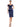 Marsoni Off Shoulder Peplum Short  Dress 1059 - The Dress Outlet